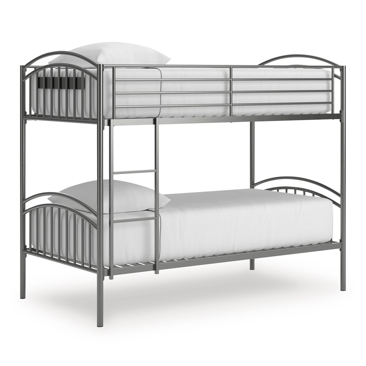 Hilletran Twin over Twin Bunk Bed with Ladder