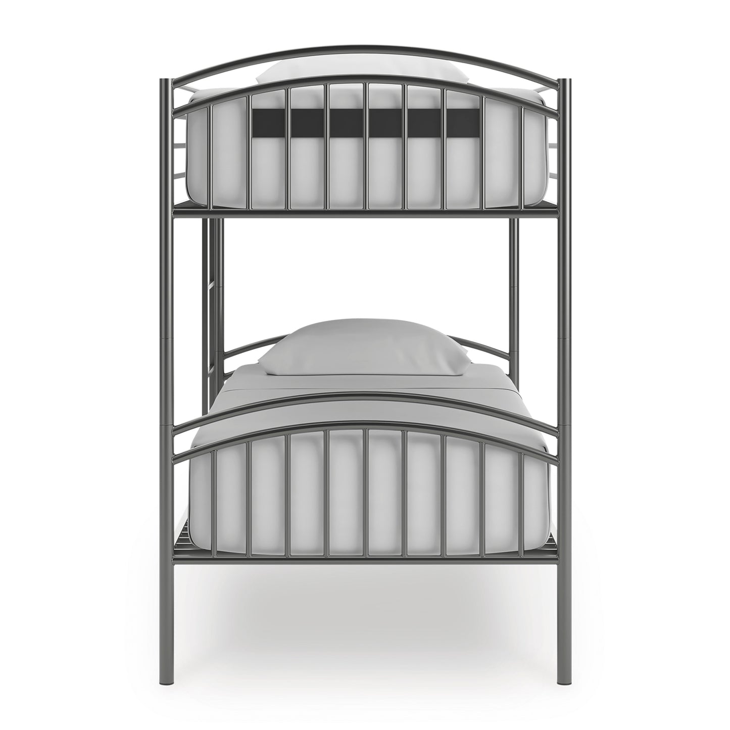 Hilletran Twin over Twin Bunk Bed with Ladder