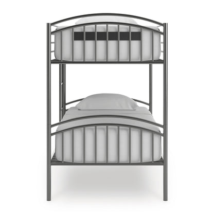 Hilletran Twin over Twin Bunk Bed with Ladder