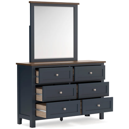 Landocken Dresser and Mirror