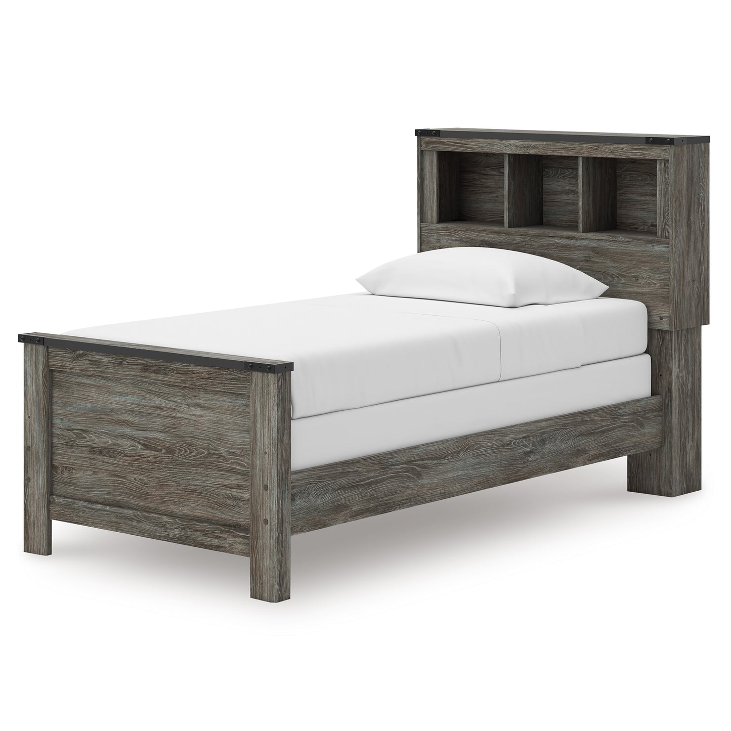 Frandern Bookcase Panel Bed