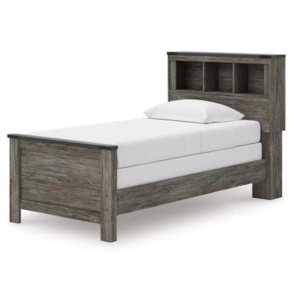 Frandern Bookcase Panel Bed