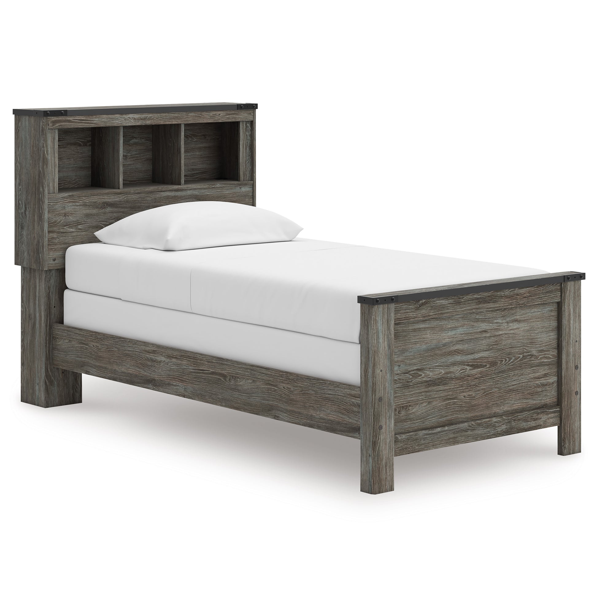 Frandern Bookcase Panel Bed