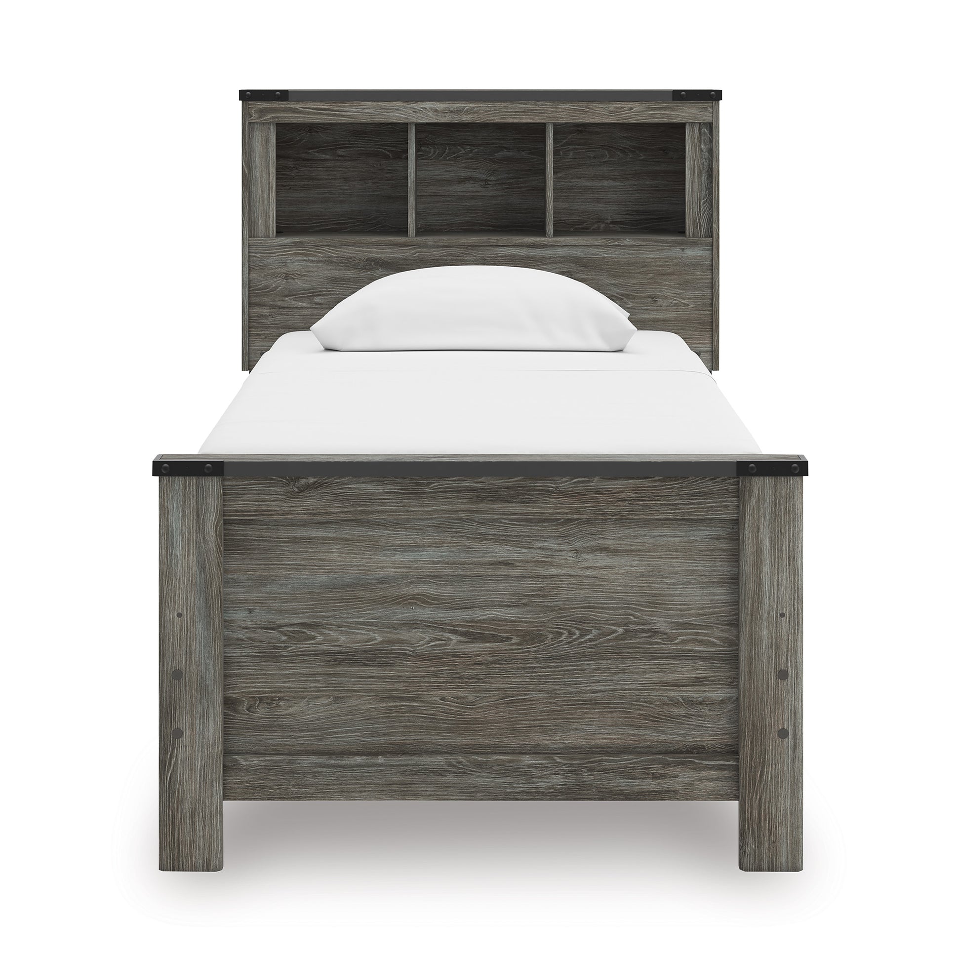 Frandern Bookcase Panel Bed