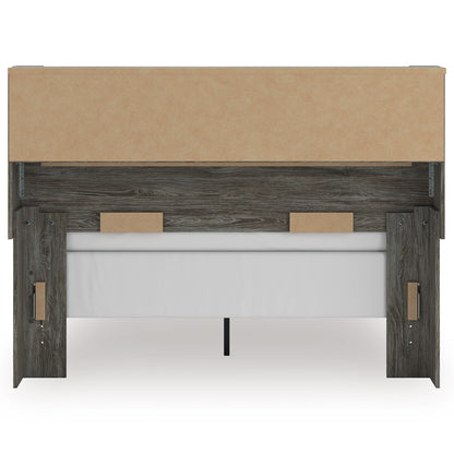 Frandern Bookcase Panel Bed