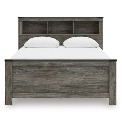 Frandern Bookcase Panel Bed