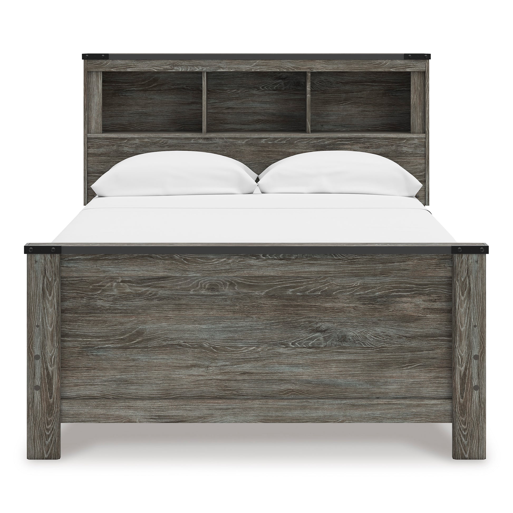 Frandern Bookcase Panel Bed