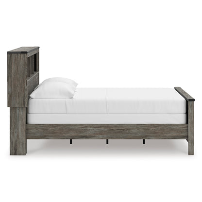 Frandern Bookcase Panel Bed