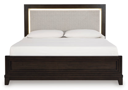 Neymorton Upholstered Panel Bed