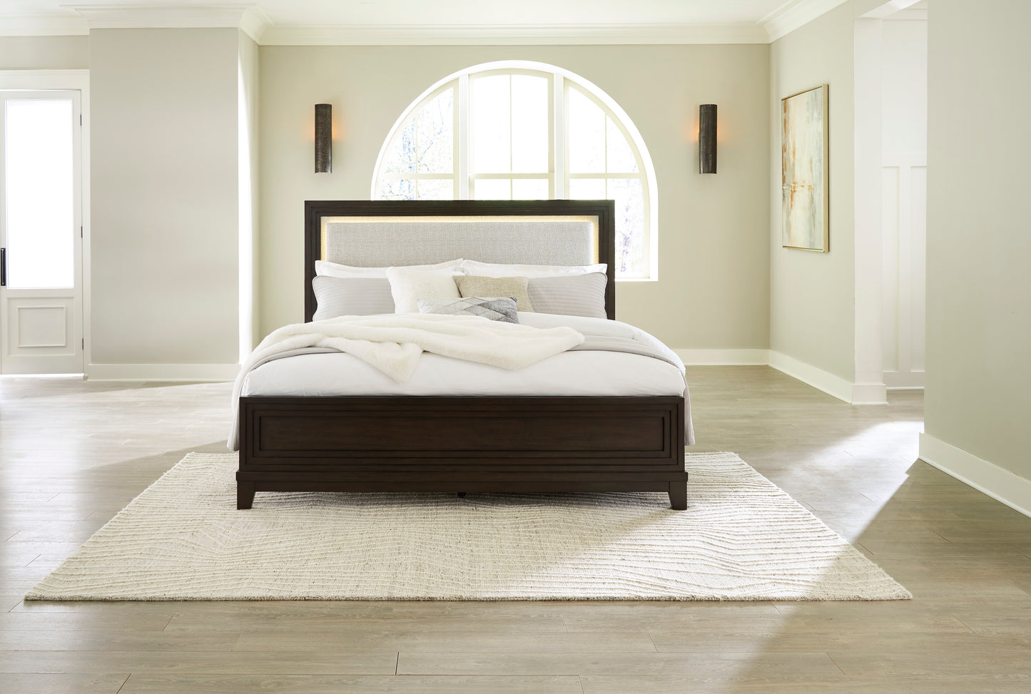 Neymorton Upholstered Panel Bed