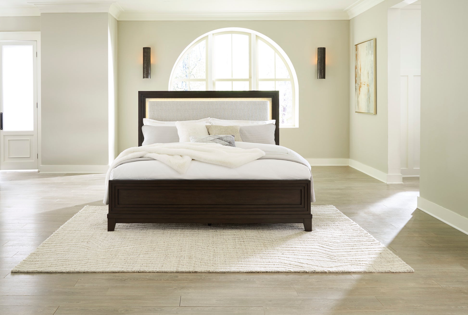 Neymorton Upholstered Panel Bed