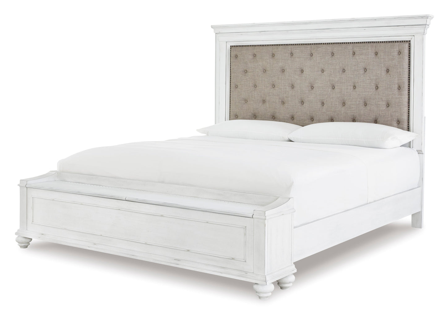 Kanwyn Upholstered Panel Storage Bed King