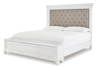 Kanwyn Upholstered Panel Storage Bed King