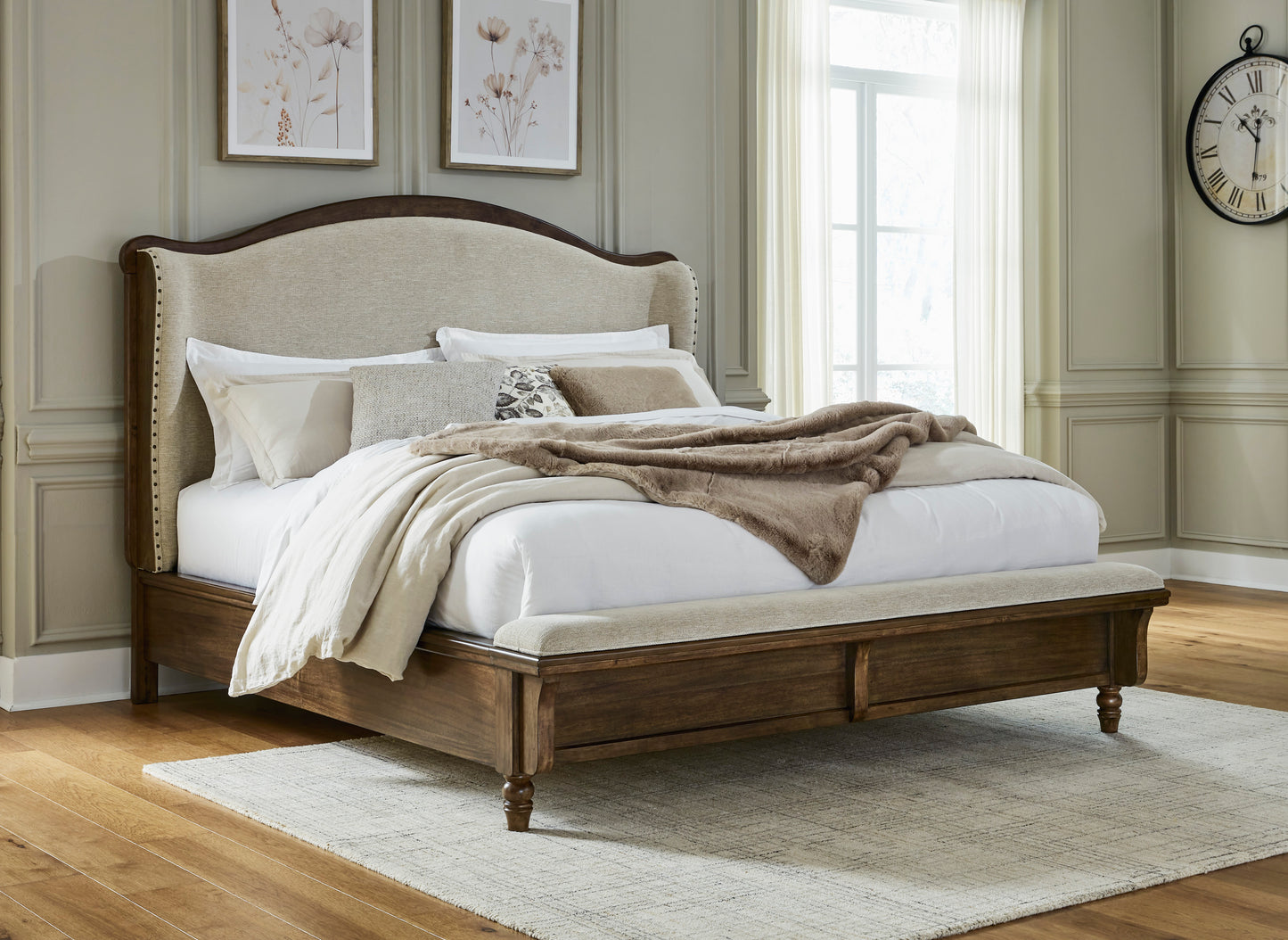 Sturlayne Upholstered Panel Bed