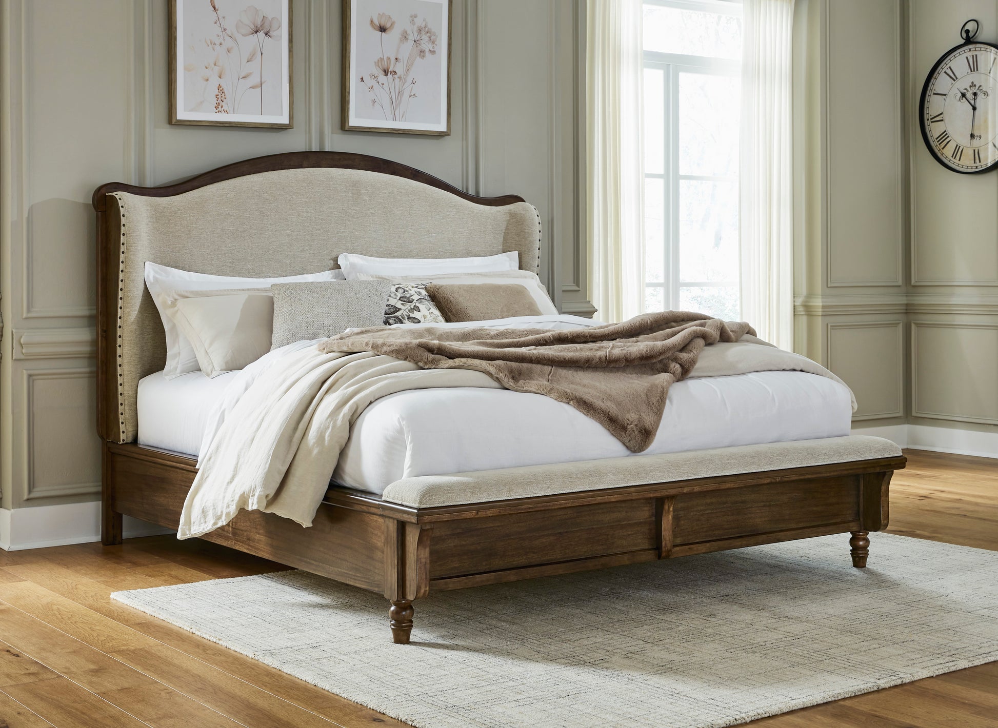 Sturlayne Upholstered Panel Bed