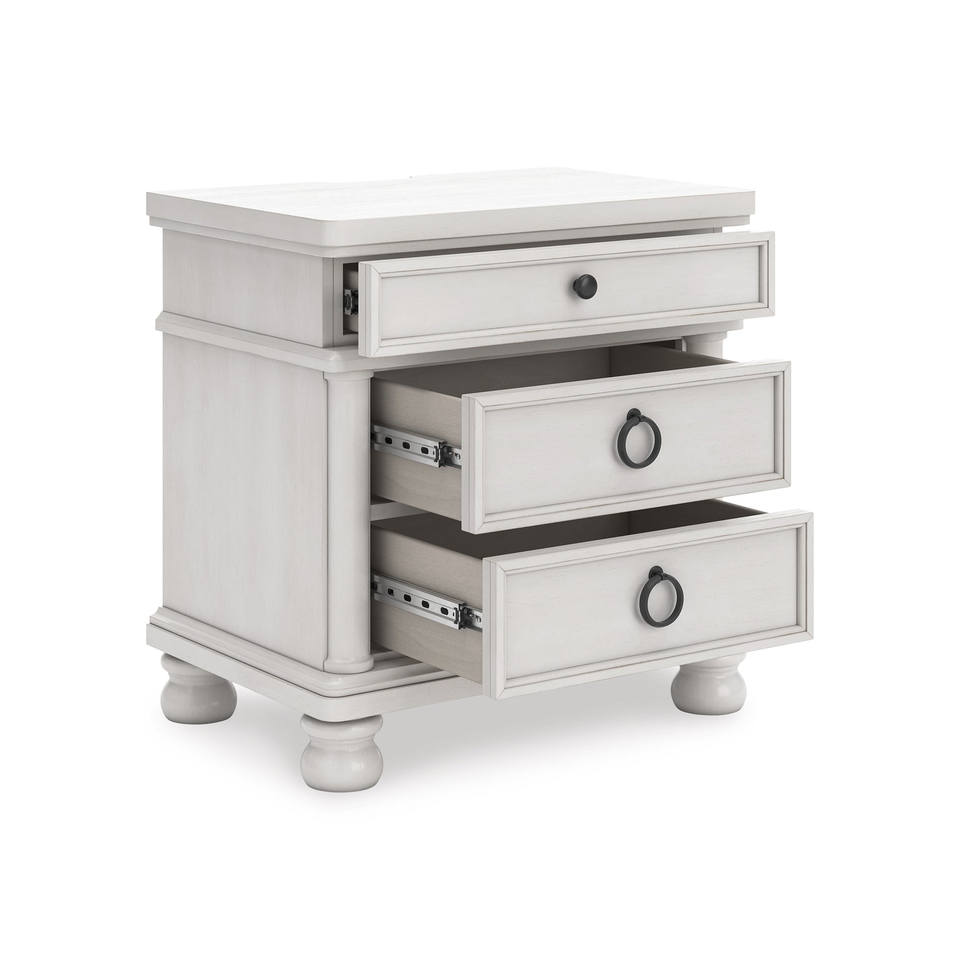 Chadworth Three Drawer Night Stand