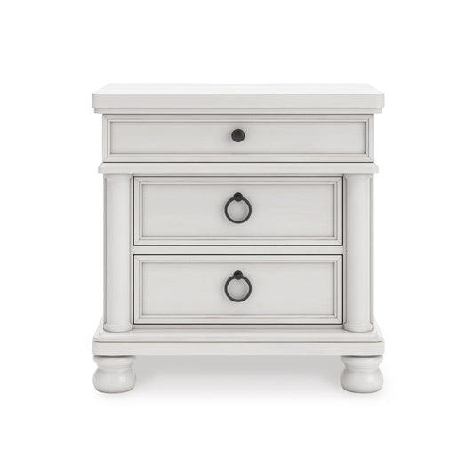 Chadworth Three Drawer Night Stand