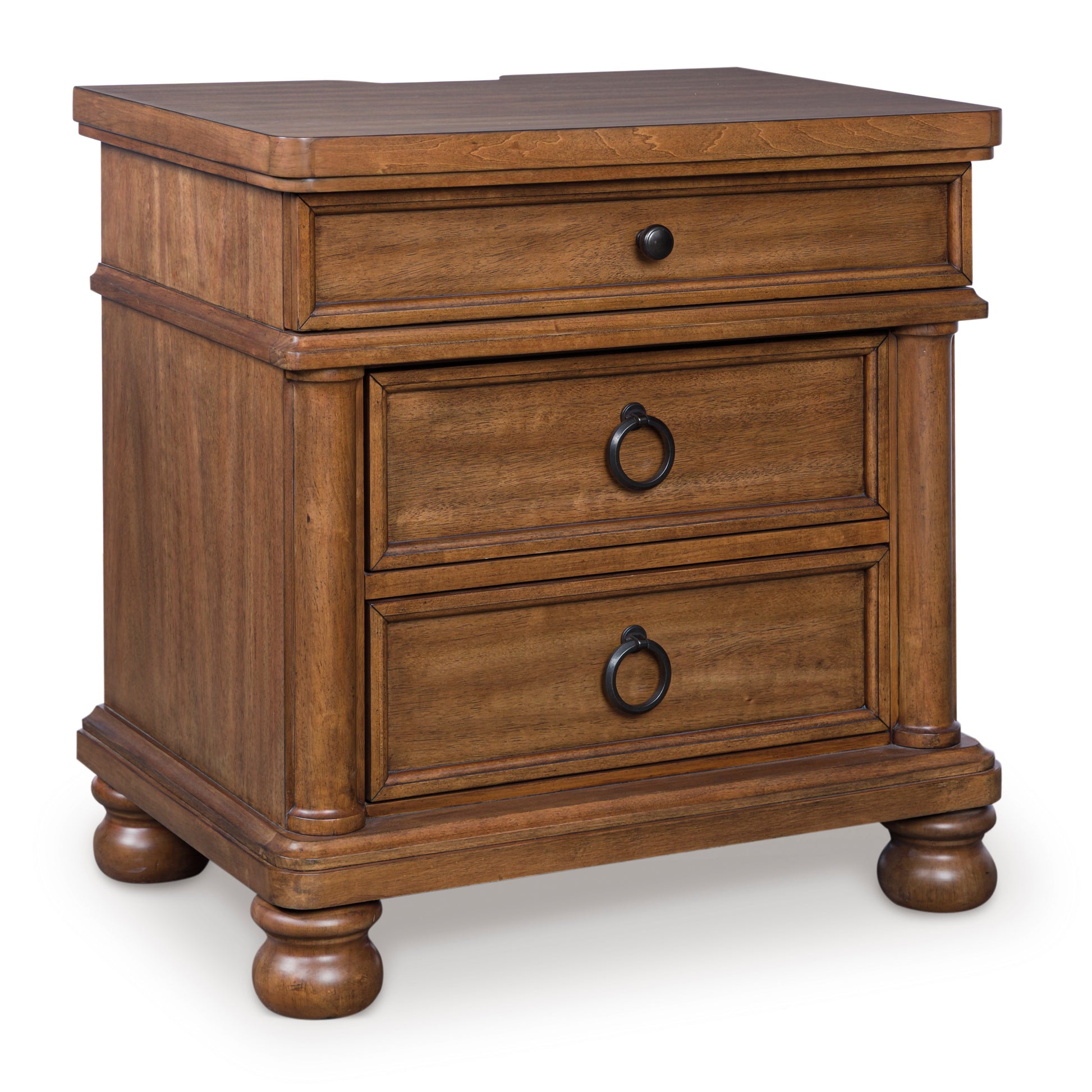 Chadworth Three Drawer Night Stand