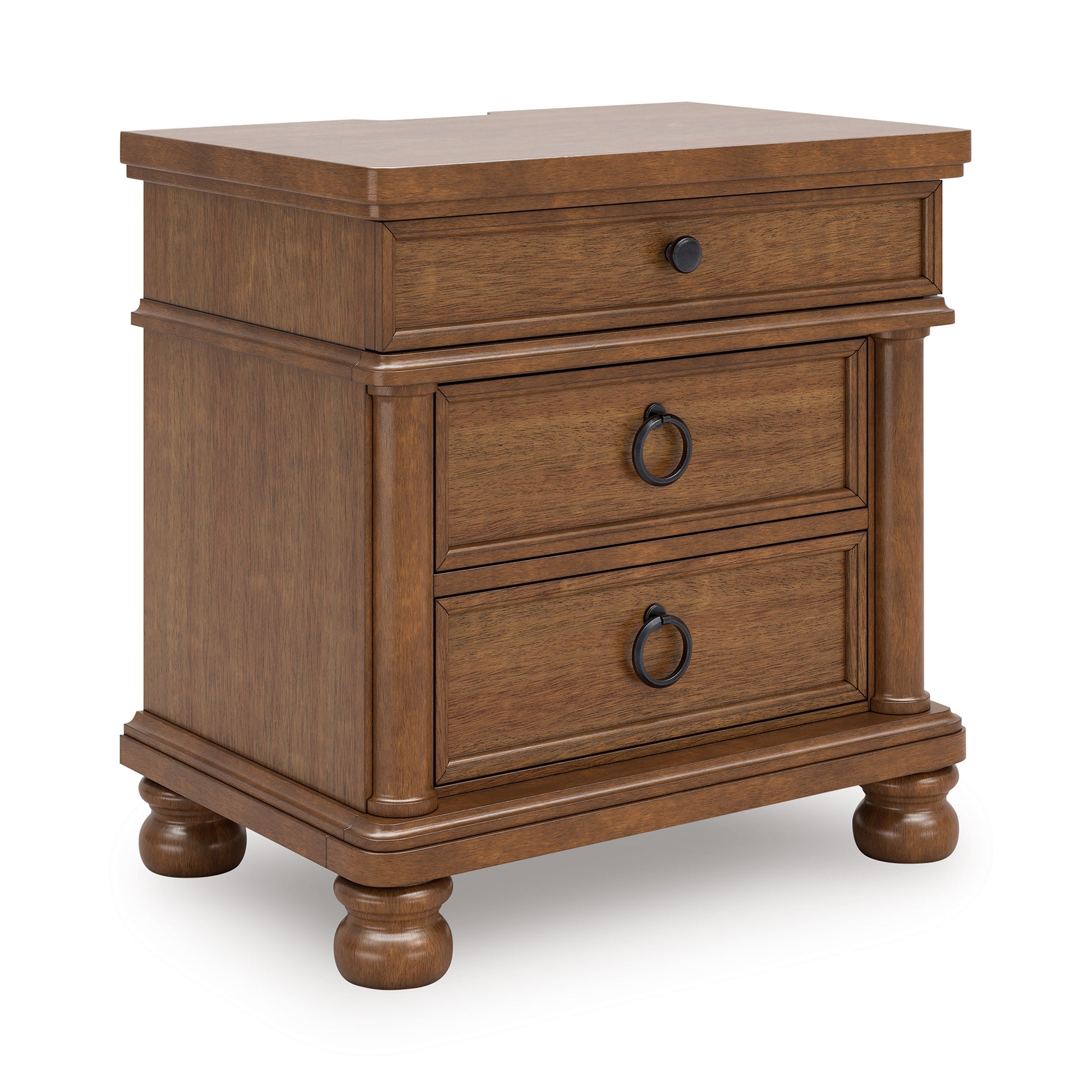 Chadworth Three Drawer Night Stand