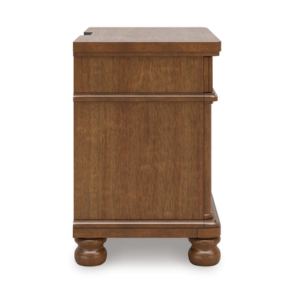 Chadworth Three Drawer Night Stand