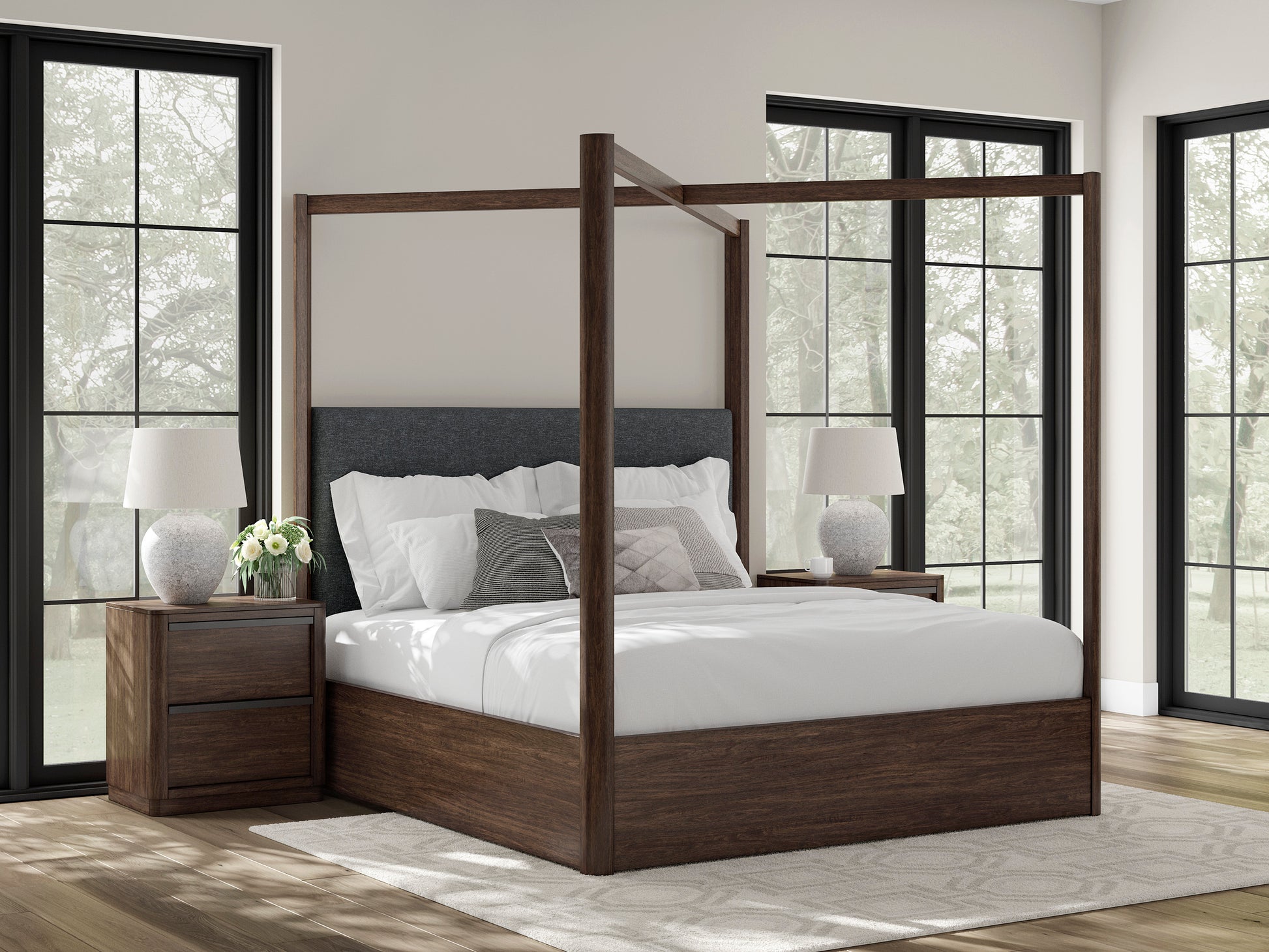 Kendamor Canopy Bed