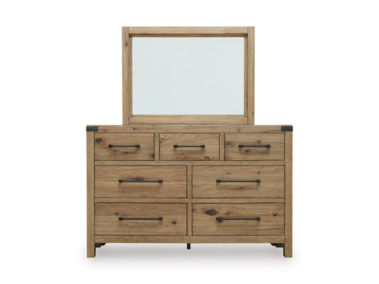 Ridgester Dresser and Mirror