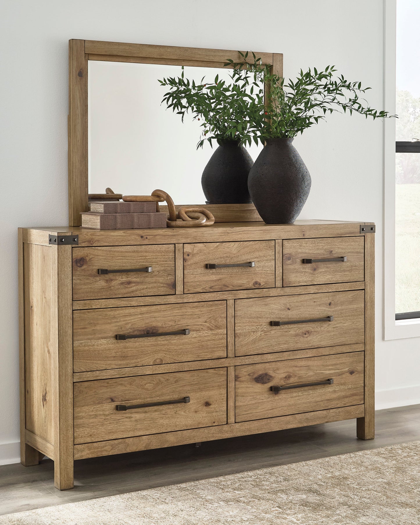 Ridgester Dresser and Mirror