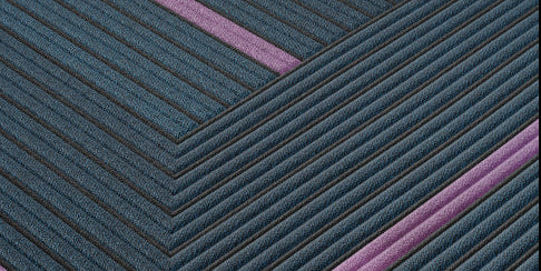 Close-up of a textured mattress surface