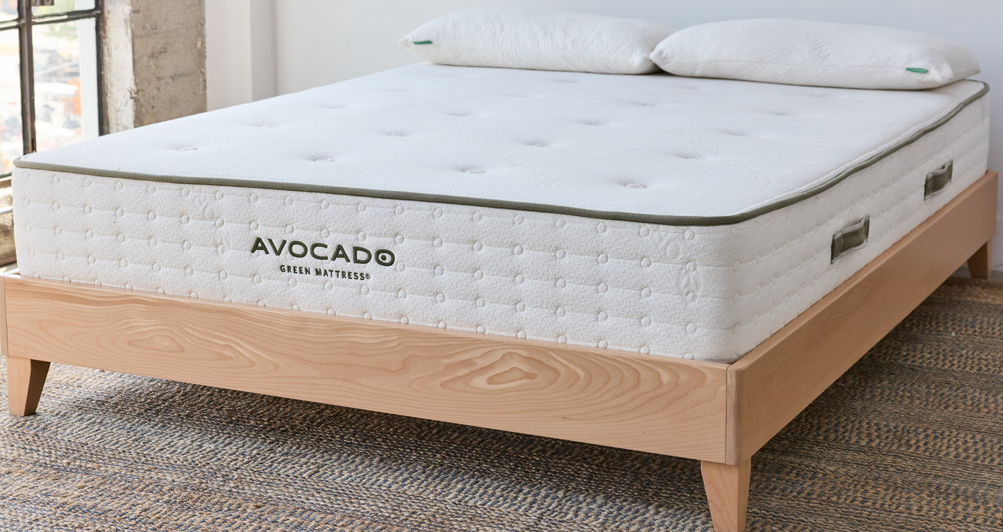 Avocado Blonde City Bed Frame