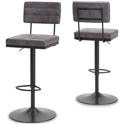 Ashley Strumford Tall Swivel Barstools (Set of 2)