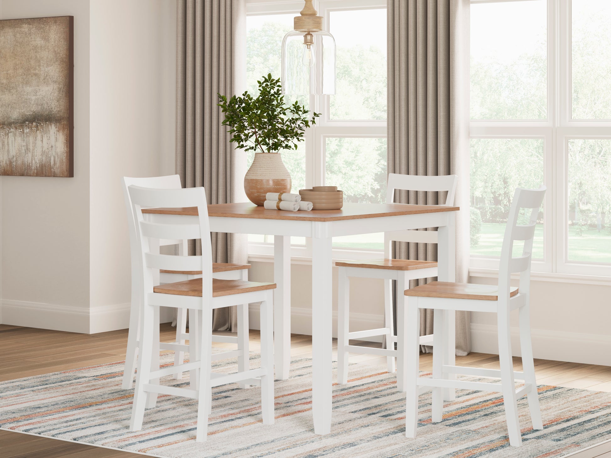 Gesthaven Counter Height Table Set (5/CN)