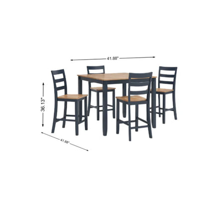 Gesthaven 5-Piece Counter Height Dining Set