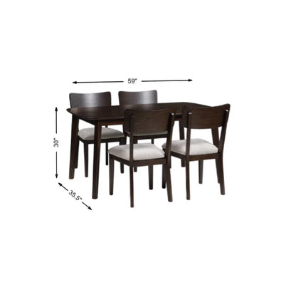 Dantenton 5-Piece Dining Set