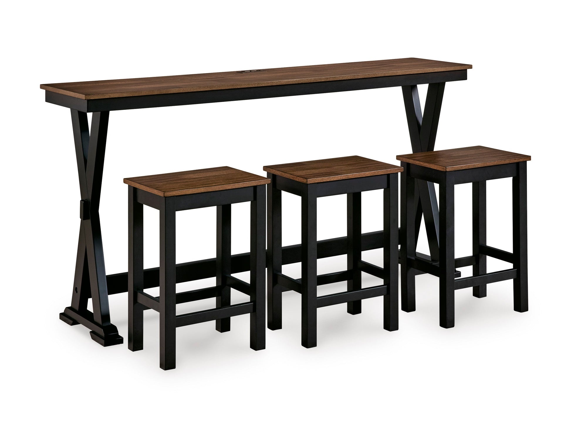 Wildenauer 4-Piece Counter Height Dining Set