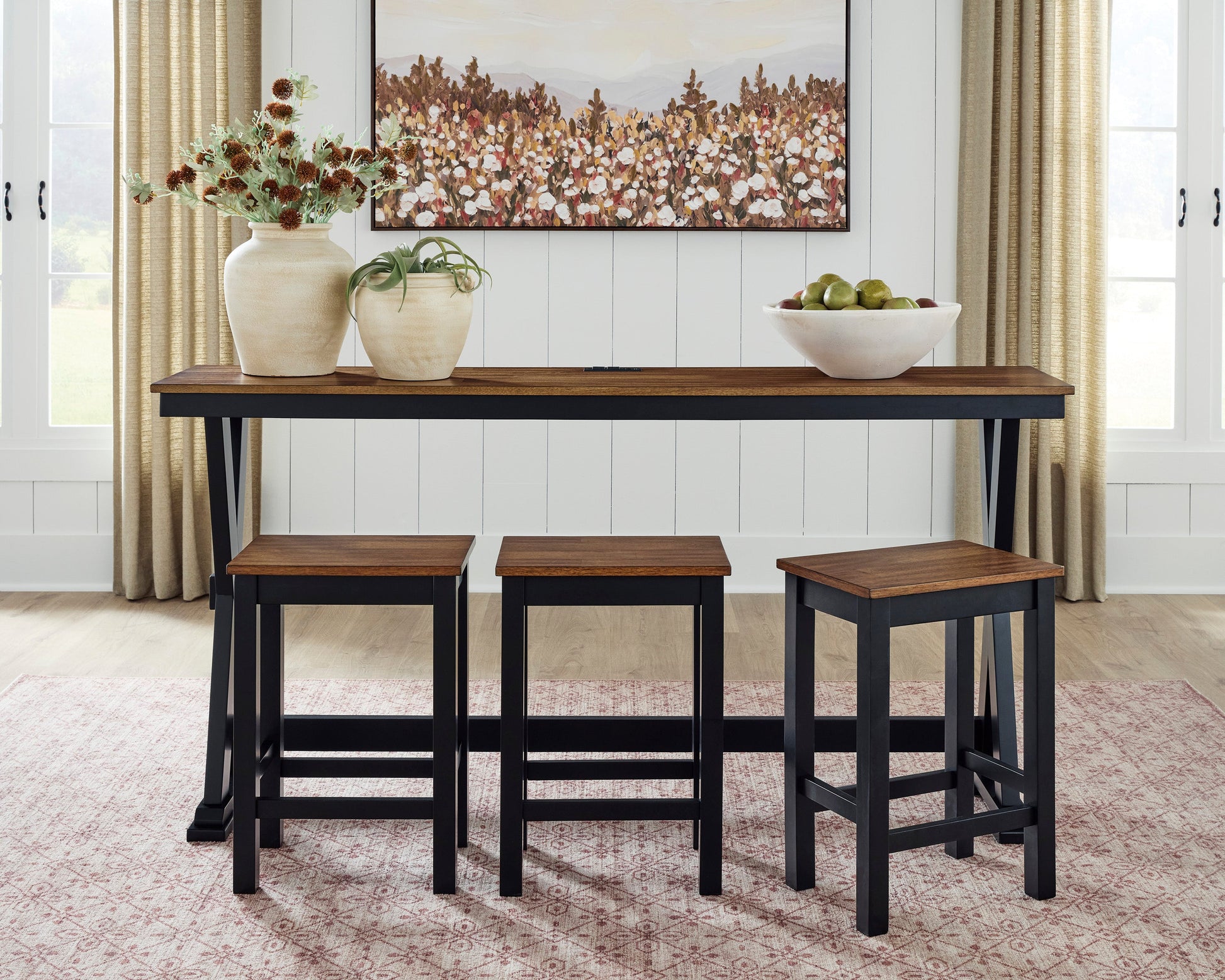 Wildenauer 4-Piece Counter Height Dining Set
