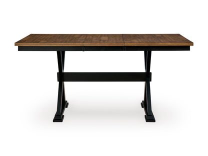 Wildenauer Counter Height Butterfly Extension Dining Table