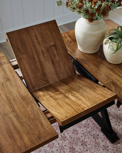 Wildenauer Counter Height Butterfly Extension Dining Table