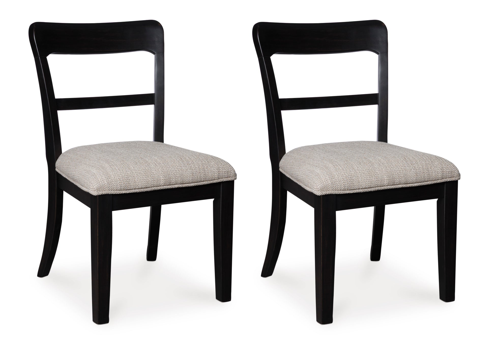Chadworth Dining Upholstered Side Chair (Set of 2) Black