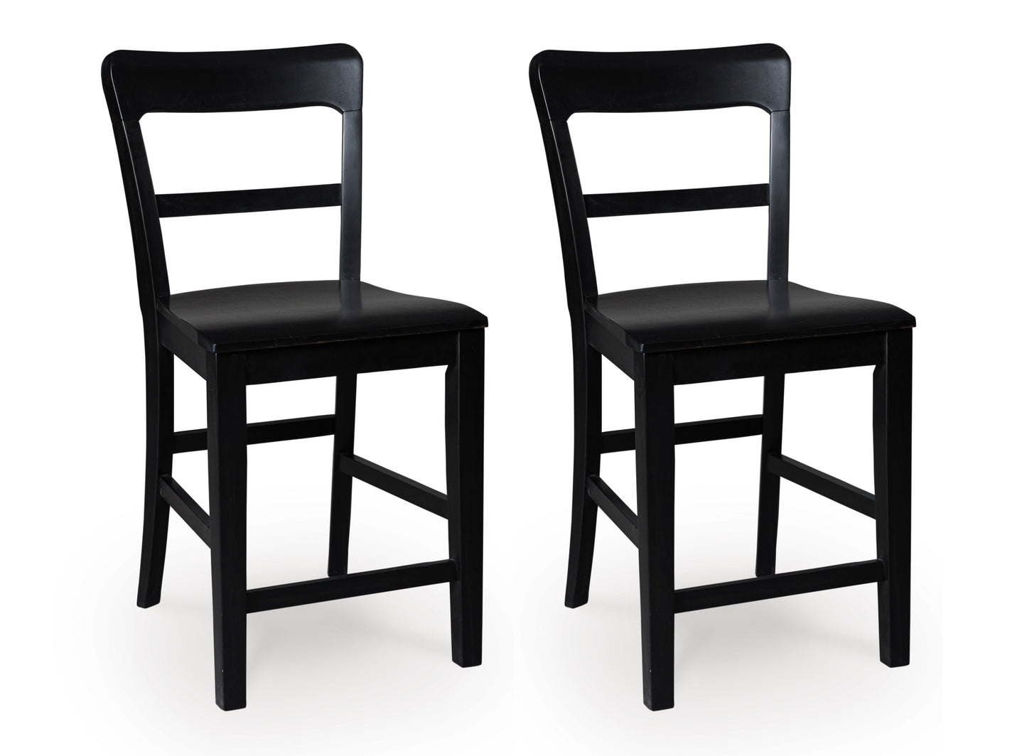Chadworth Counter Height Barstool (Set of 2) Black