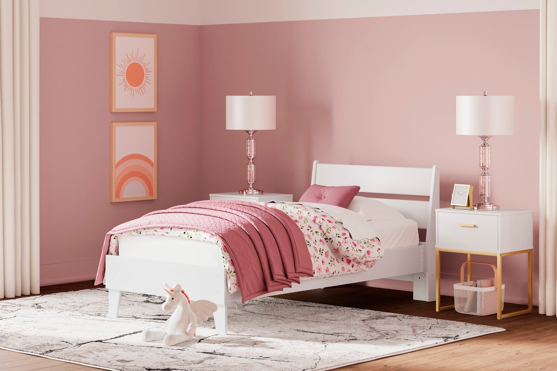 Socalle Panel Platform Bed