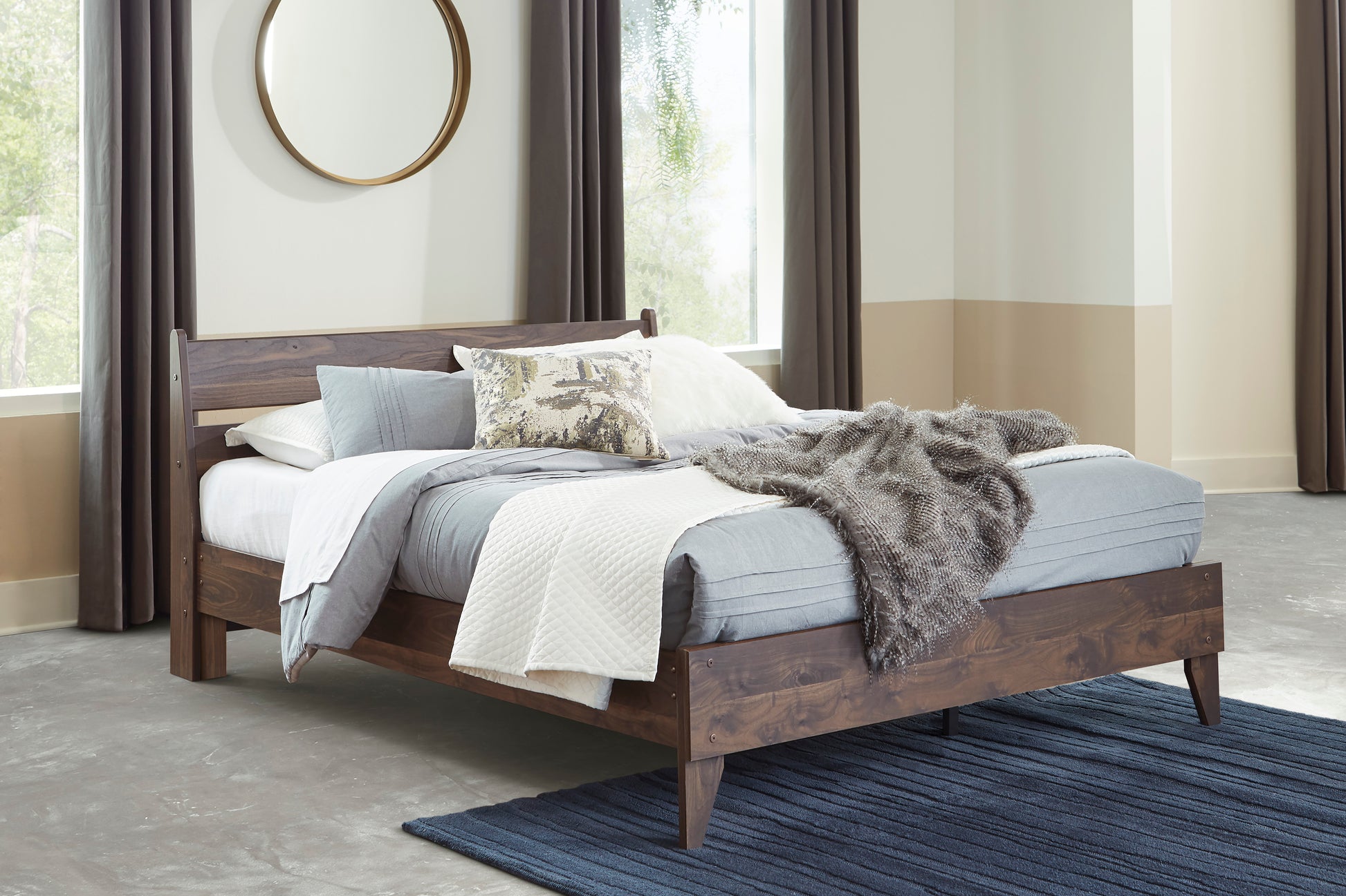 Calverson Panel Platform Bed