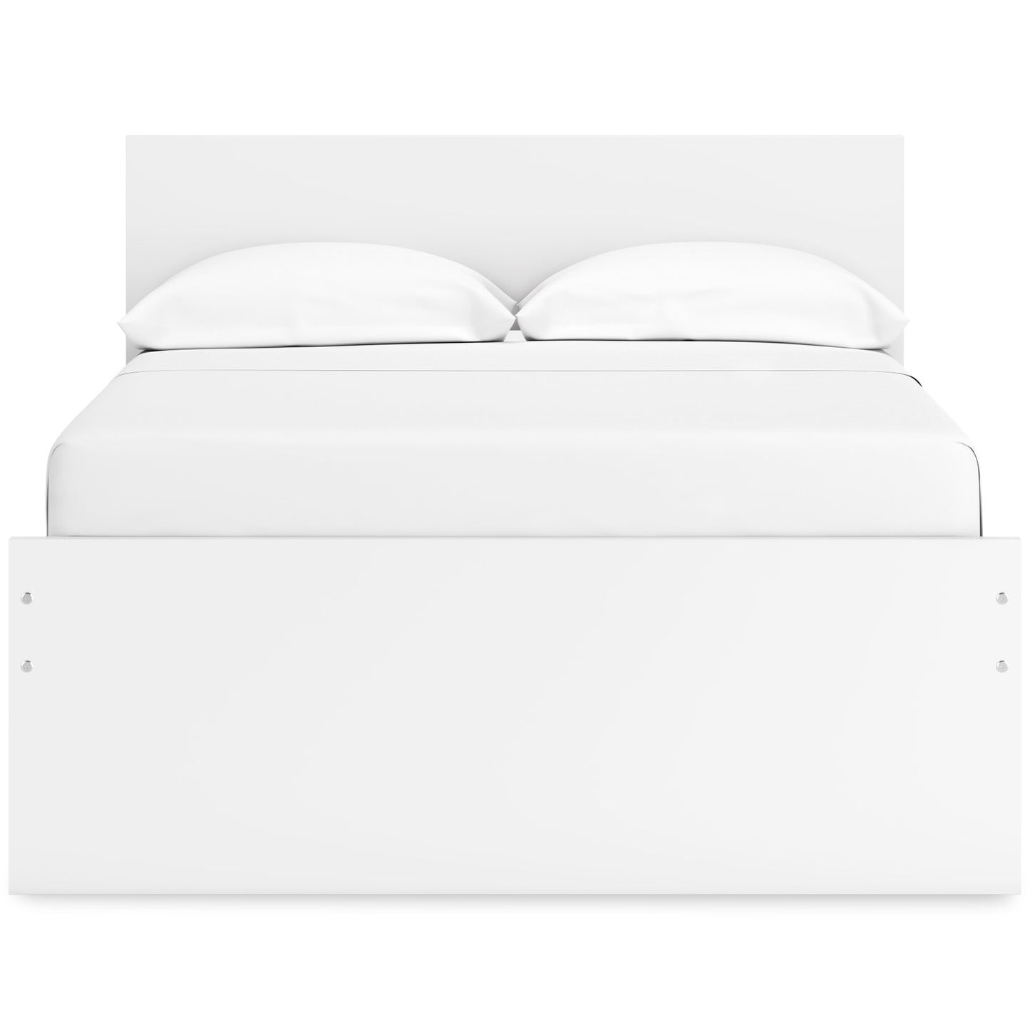 Onita Full Panel Platform Bed with 1 Side Storage