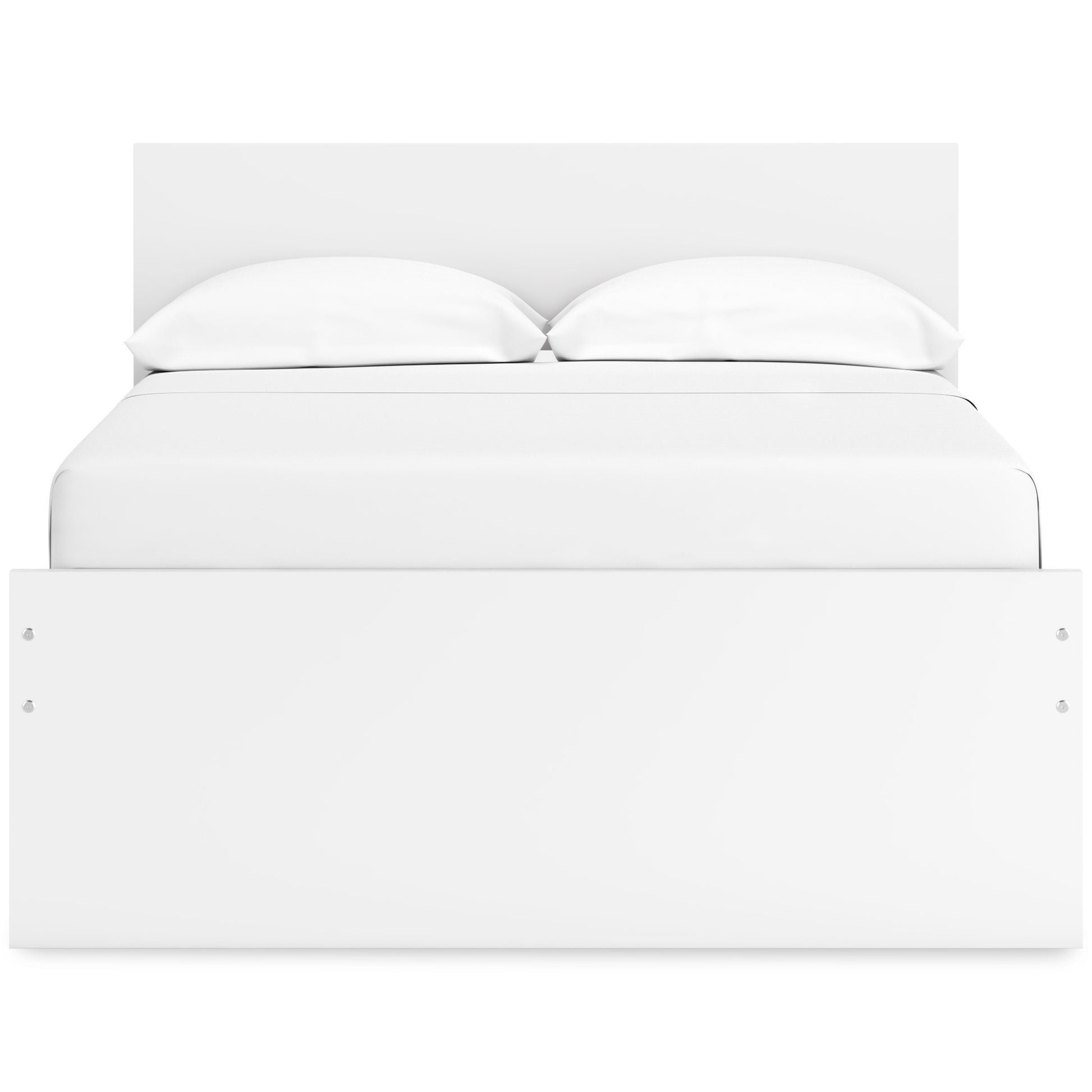 Onita Full Panel Platform Bed with 1 Side Storage