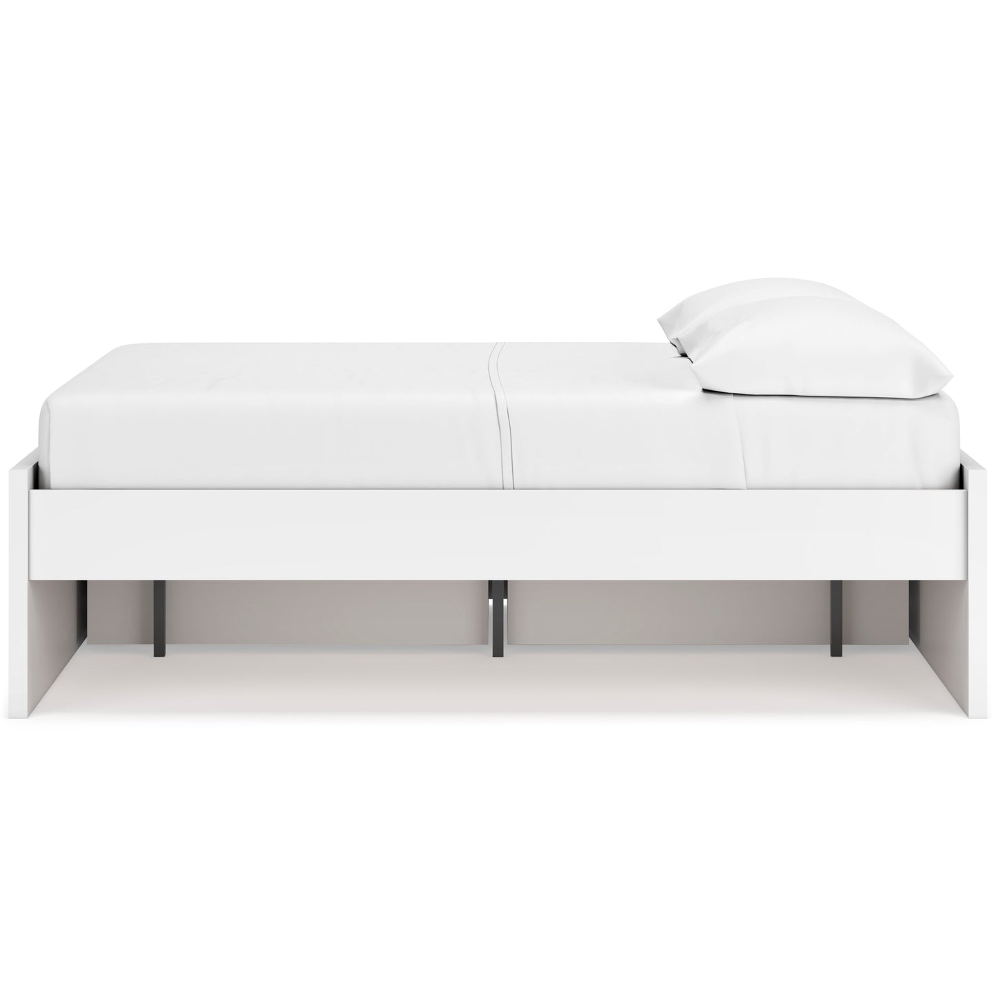 Onita Full Platform Bed with 1 Side Storage