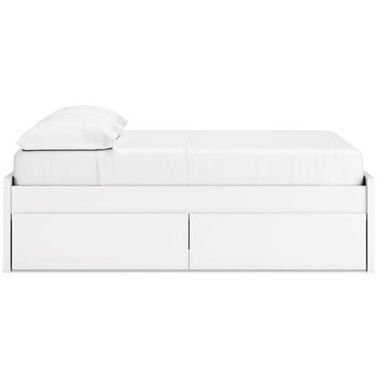 Onita Full Platform Bed with 1 Side Storage