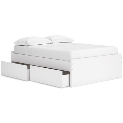 Onita Full Platform Bed with 2 Side Storage