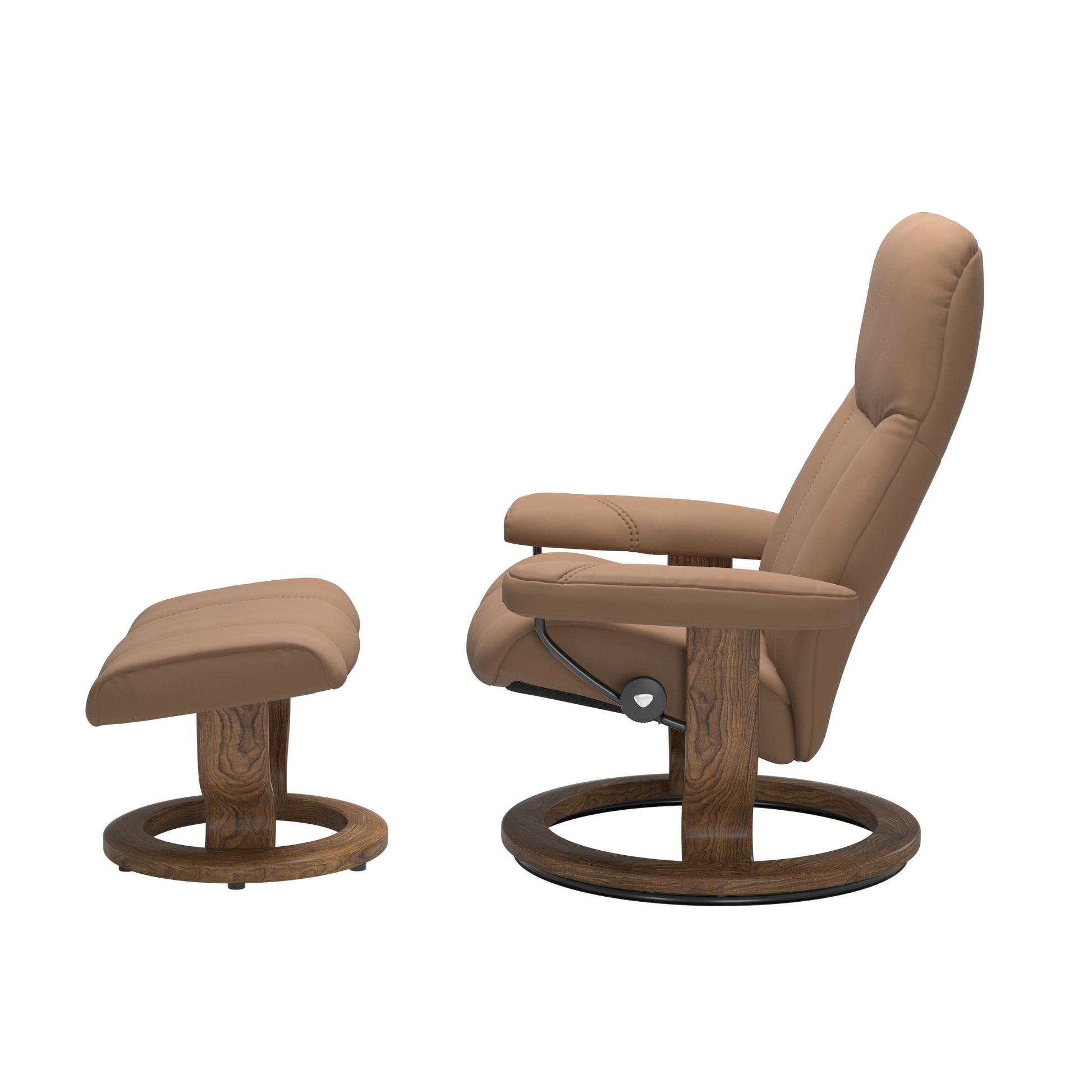 Consul Medium Classic Chair and Ottoman