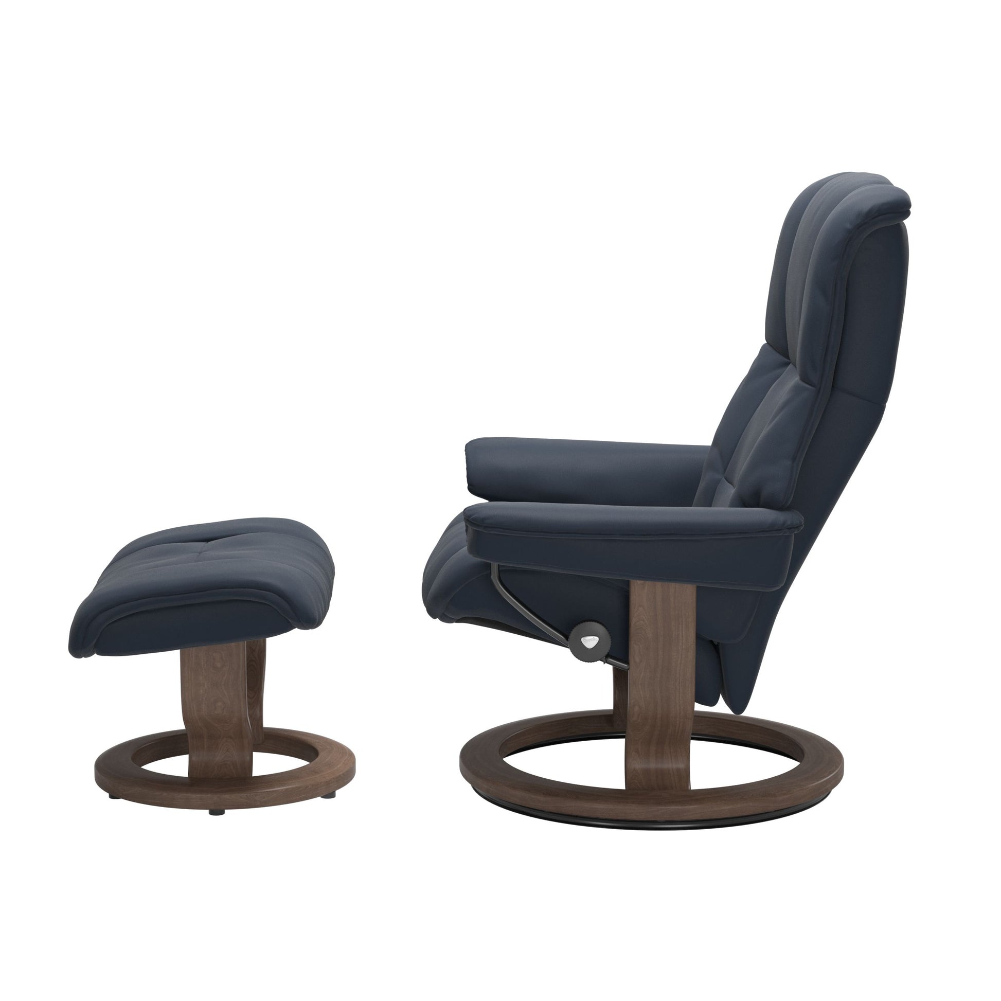 Mayfair Small Classic Chair and Ottoman