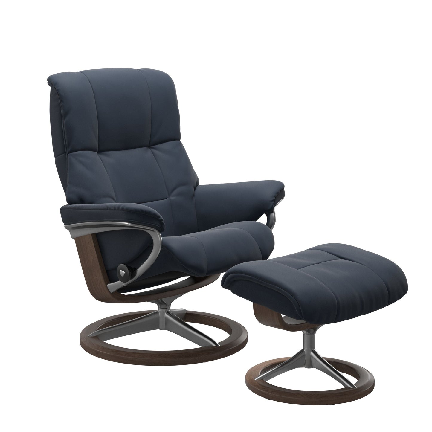 Mayfair Medium Signature Recliner and Ottoman