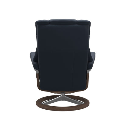 Mayfair Medium Signature Recliner and Ottoman